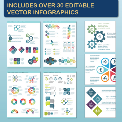 48 x 36 Landscape PowerPoint Template – Biology 01