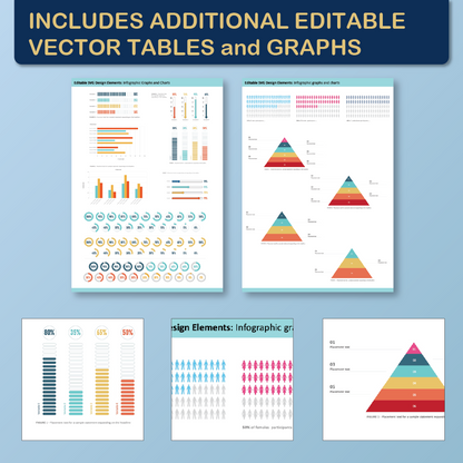 48 x 36 Landscape PowerPoint Template – Data 01