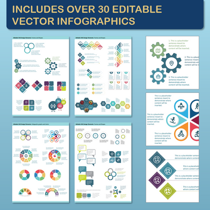 A0 Landscape PowerPoint Template – Data 02