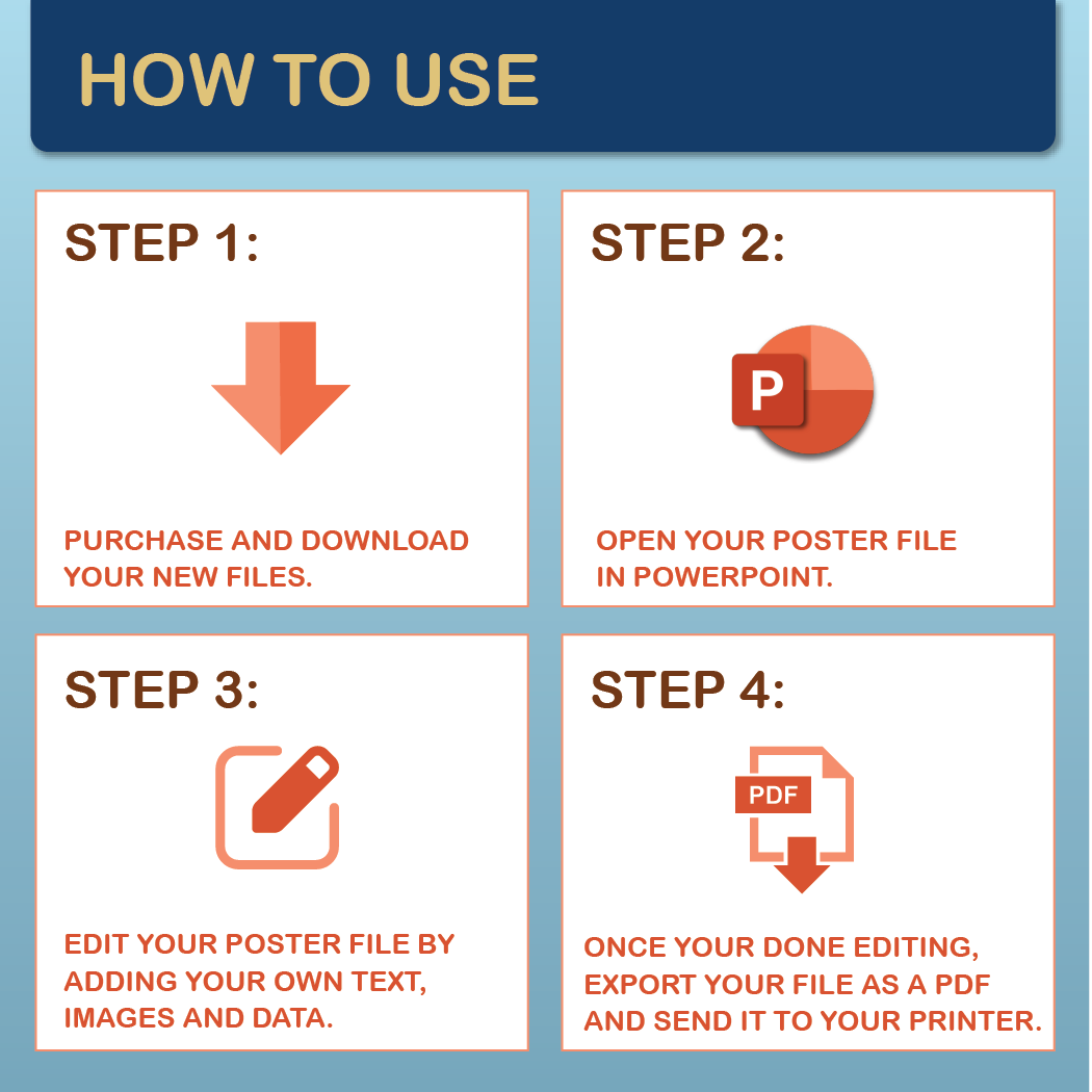 A0 Landscape PowerPoint Template – Health 01