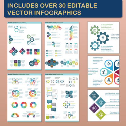 A0 Landscape PowerPoint Template – Wellness 02